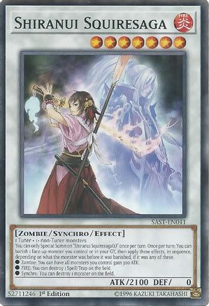 Shiranui Squiresaga (Common) (SAST-EN041) - Savage Strike 1st Edition