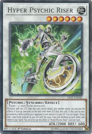 Hyper Psychic Riser (Rare) (SAST-EN042) - Savage Strike Unlimited