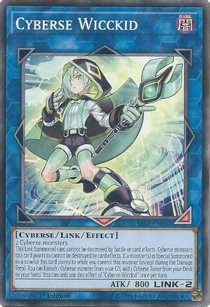 Cyberse Wicckid (Common) (SAST-EN044) - Savage Strike 1st Edition