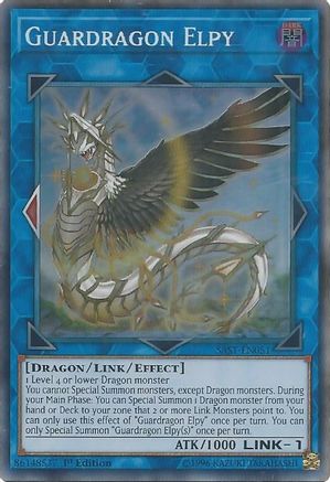 Guardragon Elpy (Super Rare) (SAST-EN051) - Savage Strike 1st Edition