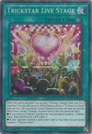 Trickstar Live Stage (Secret Rare) (SAST-EN058) - Savage Strike 1st Edition