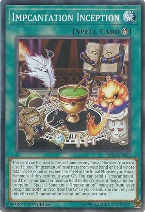 Impcantation Inception (Common) (SAST-EN065) - Savage Strike 1st Edition