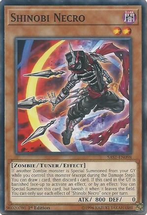 Shinobi Necro (Common) (SAST-EN098) - Savage Strike 1st Edition
