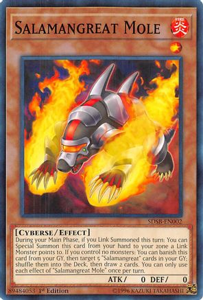 Salamangreat Mole (Common) (SDSB-EN002) - Structure Deck: Soulburner 1st Edition