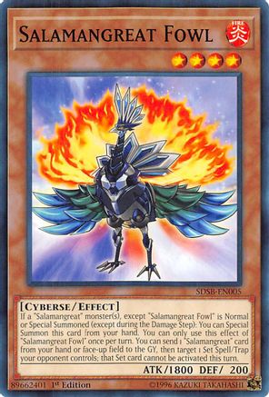 Salamangreat Fowl (Common) (SDSB-EN005) - Structure Deck: Soulburner 1st Edition