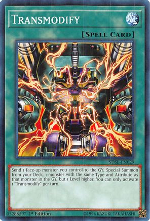 Transmodify (Common) (SDSB-EN029) - Structure Deck: Soulburner 1st Edition
