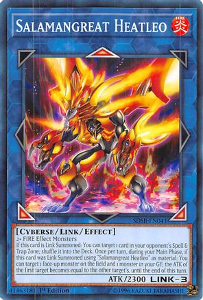 Salamangreat Heatleo (Common) (SDSB-EN041) - Structure Deck: Soulburner 1st Edition