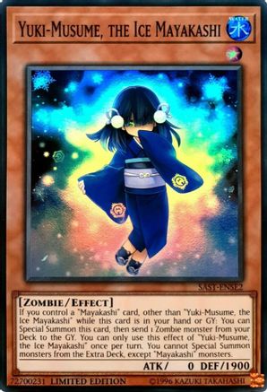 Yuki-Musume, the Ice Mayakashi (Super Rare) (SAST-ENSE2) - Savage Strike Limited