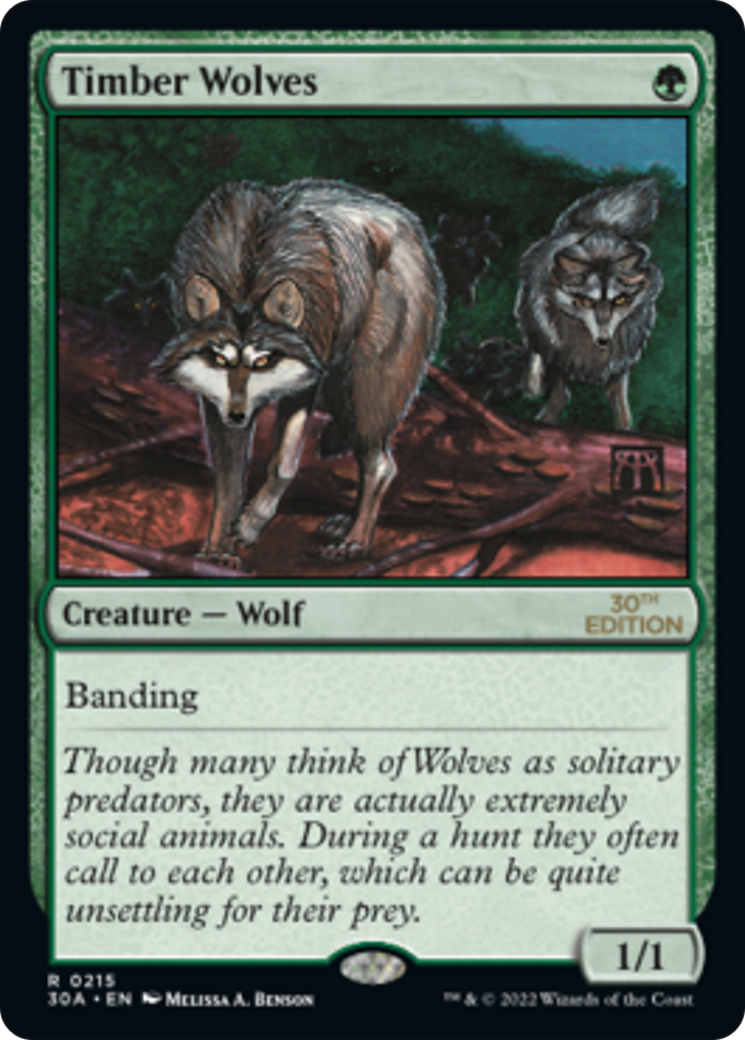 Timber Wolves (30A-215) [30th Anniversary Edition]