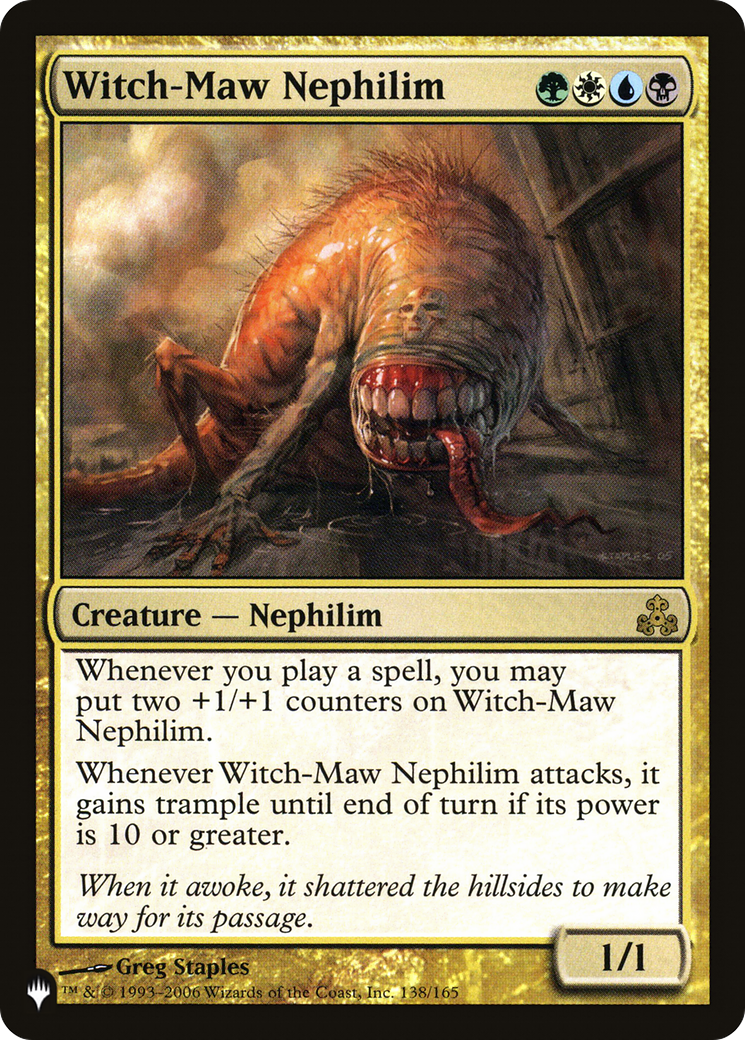 Witch-Maw Nephilim (LIST-138/165) [The List]