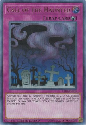 Call of the Haunted (Ultra Rare) (LART-EN009) - The Lost Art Promotion Limited