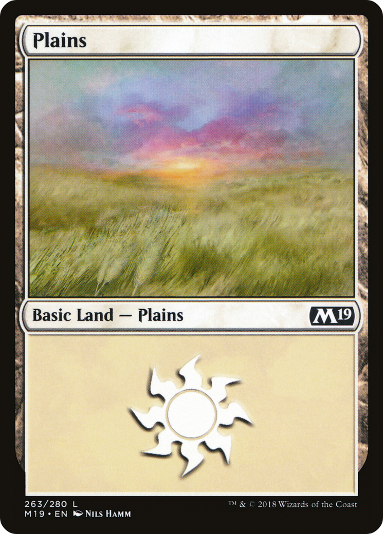 Plains (M19-263) [Core Set 2019]