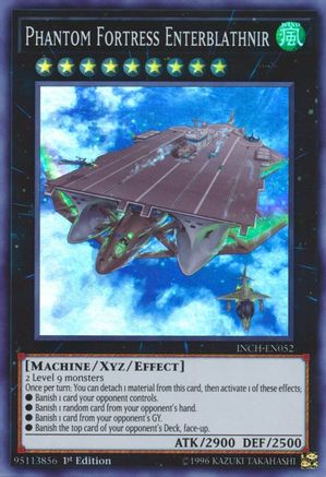 Phantom Fortress Enterblathnir (Super Rare) (INCH-EN052) - The Infinity Chasers 1st Edition