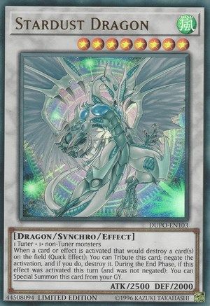 Stardust Dragon (Ultra Rare) (DUPO-EN103) - Duel Power Limited