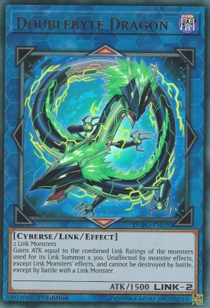 Doublebyte Dragon (Ultra Rare) (DUPO-EN020) - Duel Power 1st Edition