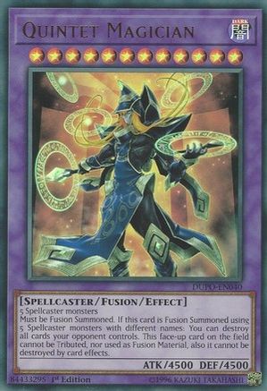 Quintet Magician (Ultra Rare) (DUPO-EN040) - Duel Power 1st Edition