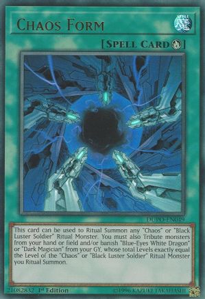 Chaos Form (Ultra Rare) (DUPO-EN049) - Duel Power 1st Edition