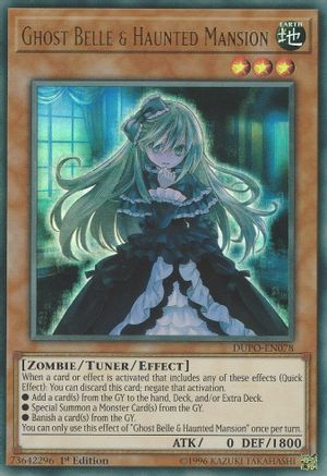 Ghost Belle & Haunted Mansion (Ultra Rare) (DUPO-EN078) - Duel Power 1st Edition