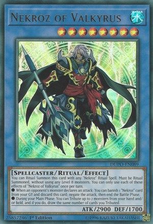 Nekroz of Valkyrus (Ultra Rare) (DUPO-EN089) - Duel Power 1st Edition