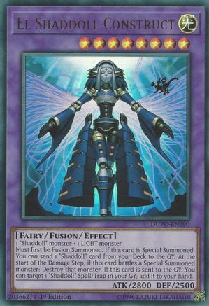El Shaddoll Construct (Ultra Rare) (DUPO-EN090) - Duel Power 1st Edition
