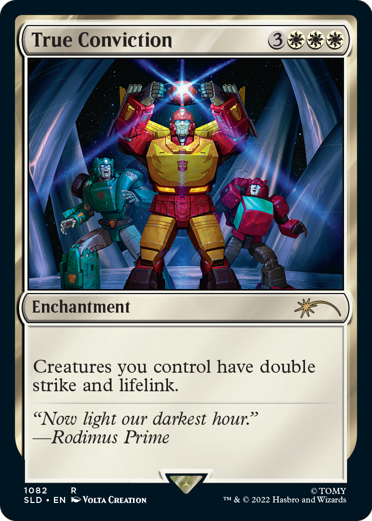 True Conviction (SLD-1082) [Secret Lair Drop] Foil