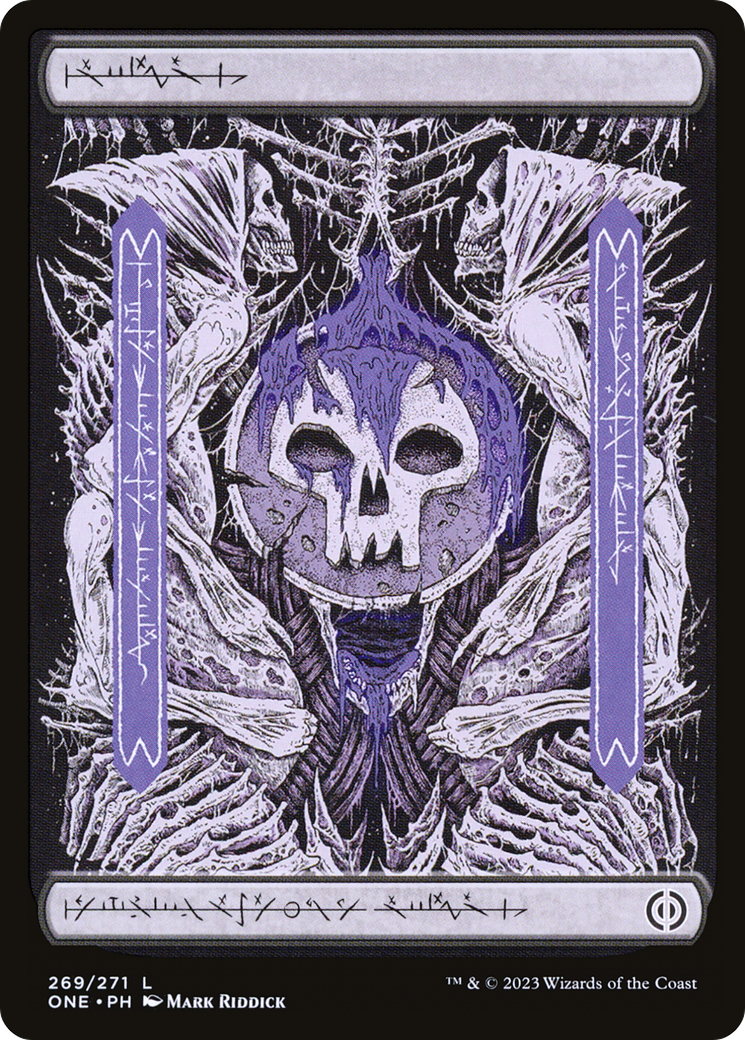 Swamp (269) - Full Art (ONE-269) [Phyrexia: All Will Be One] Foil
