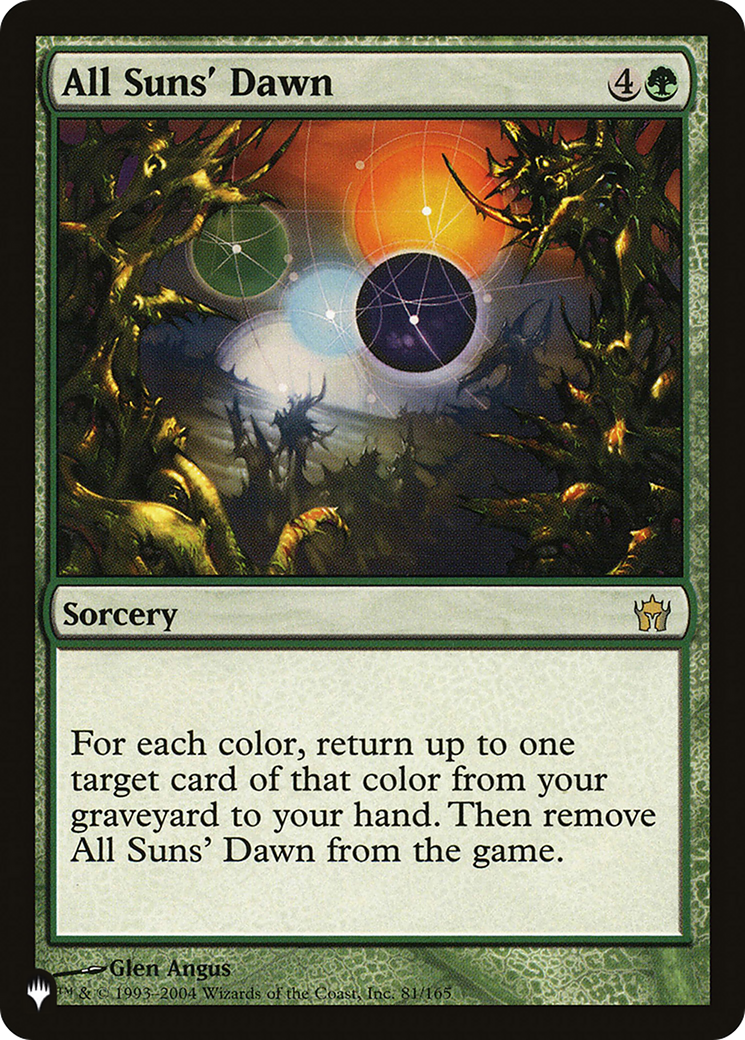 All Suns' Dawn (LIST-81/165) [The List]