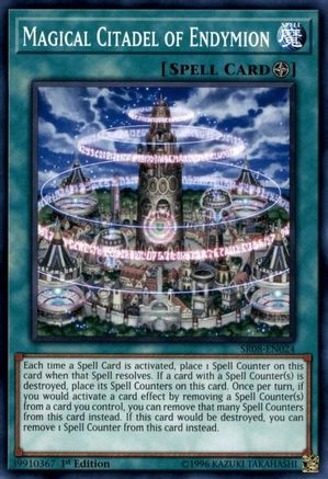 Magical Citadel of Endymion (Common) (SR08-EN024) - Structure Deck: Order of the Spellcasters 1st Edition