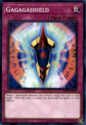 Gagagashield (Common) (SR08-EN038) - Structure Deck: Order of the Spellcasters 1st Edition