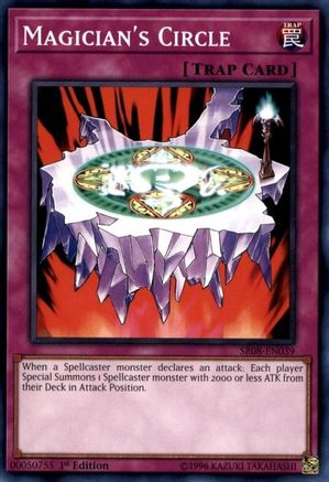Magician's Circle (Common) (SR08-EN039) - Structure Deck: Order of the Spellcasters 1st Edition