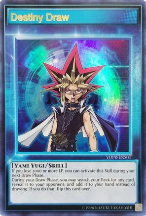 Destiny Draw (April 2019) (Ultra Rare) (YDPR-ENS01) - Yu-Gi-Oh! Day Promos Unlimited