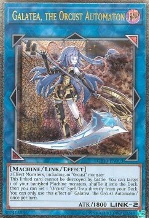 Galatea, the Orcust Automaton (Ultimate Rare) (OP10-EN003) - OTS Tournament Pack 10 Unlimited