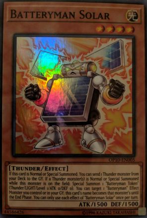 Batteryman Solar (Super Rare) (OP10-EN005) - OTS Tournament Pack 10 Unlimited