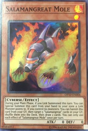Salamangreat Mole (Super Rare) (OP10-EN006) - OTS Tournament Pack 10 Unlimited