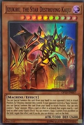 Jizukiru, the Star Destroying Kaiju (Super Rare) (OP10-EN007) - OTS Tournament Pack 10 Unlimited