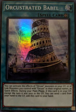 Orcustrated Babel (Super Rare) (OP10-EN012) - OTS Tournament Pack 10 Unlimited