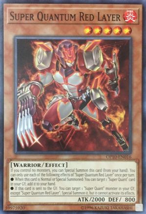 Super Quantum Red Layer (Common) (OP10-EN016) - OTS Tournament Pack 10 Unlimited