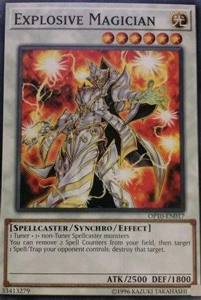 Explosive Magician (Common) (OP10-EN017) - OTS Tournament Pack 10 Unlimited