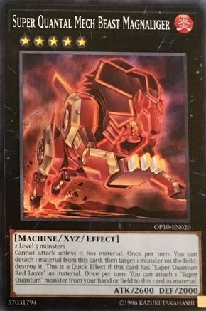 Super Quantal Mech Beast Magnaliger (Common) (OP10-EN020) - OTS Tournament Pack 10 Unlimited