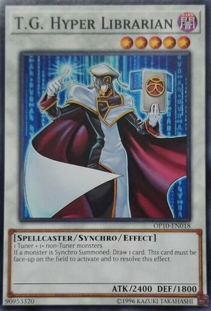 T.G. Hyper Librarian (Common) (OP10-EN018) - OTS Tournament Pack 10 Unlimited
