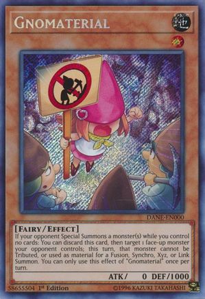 Gnomaterial (Secret Rare) (DANE-EN000) - Dark Neostorm 1st Edition