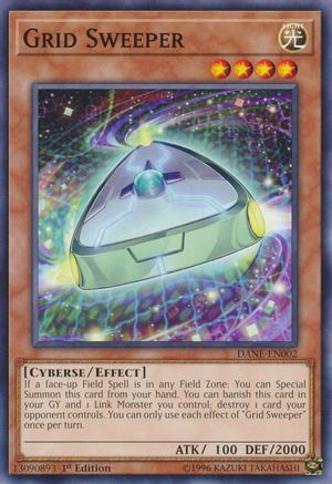 Grid Sweeper (Common) (DANE-EN002) - Dark Neostorm 1st Edition