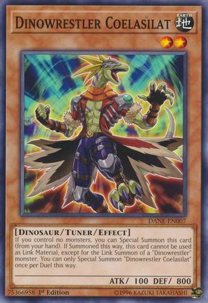 Dinowrestler Coelasilat (Common) (DANE-EN007) - Dark Neostorm Unlimited
