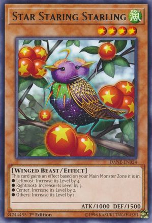 Star Staring Starling (Rare) (DANE-EN024) - Dark Neostorm 1st Edition