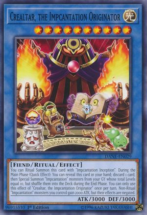 Crealtar, the Impcantation Originator (Common) (DANE-EN029) - Dark Neostorm 1st Edition