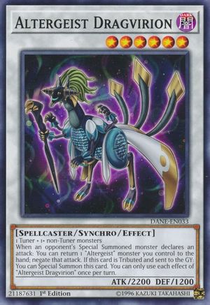 Altergeist Dragvirion (Common) (DANE-EN033) - Dark Neostorm 1st Edition