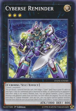 Cyberse Reminder (Common) (DANE-EN040) - Dark Neostorm Unlimited