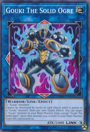 Gouki The Solid Ogre (Common) (DANE-EN044) - Dark Neostorm 1st Edition