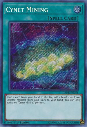 Cynet Mining (Secret Rare) (DANE-EN051) - Dark Neostorm Unlimited