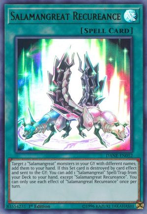Salamangreat Recureance (Ultra Rare) (DANE-EN052) - Dark Neostorm Unlimited
